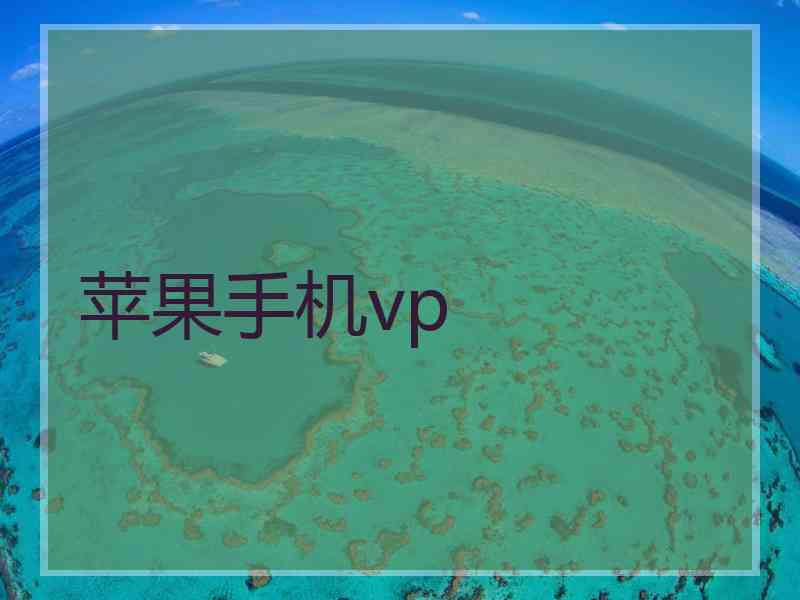 苹果手机vp