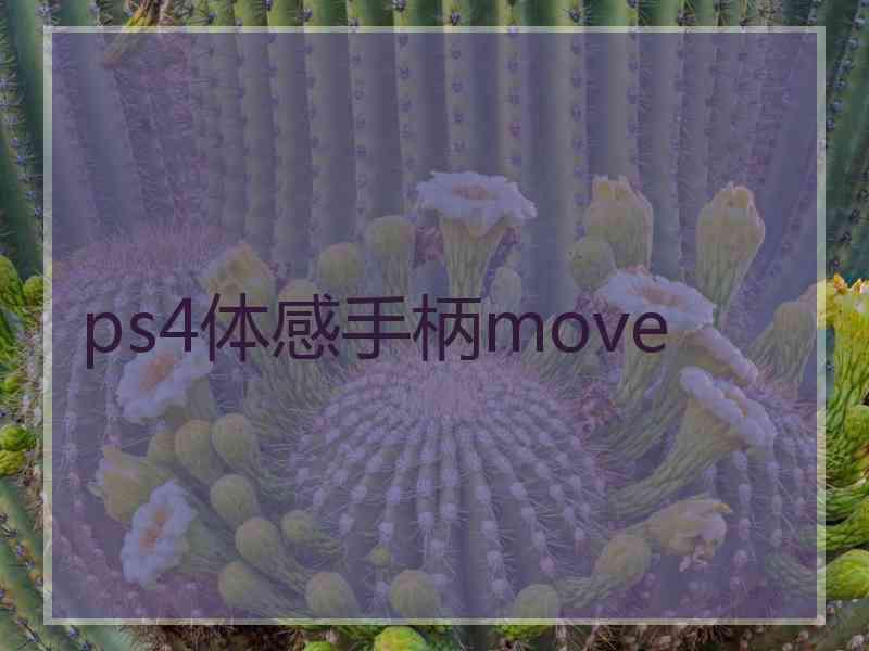 ps4体感手柄move