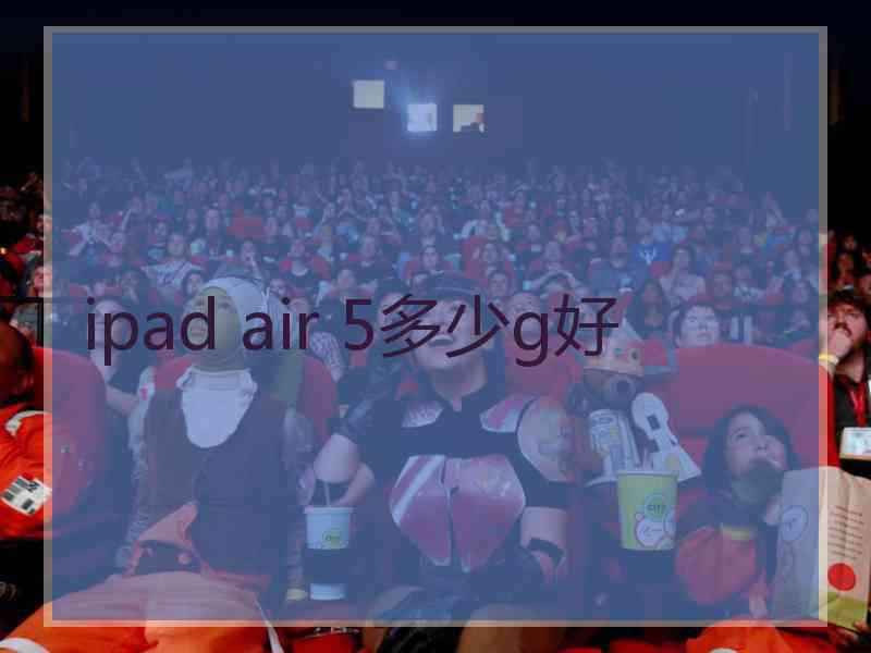 ipad air 5多少g好