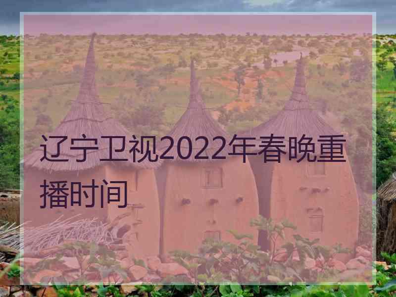 辽宁卫视2022年春晚重播时间