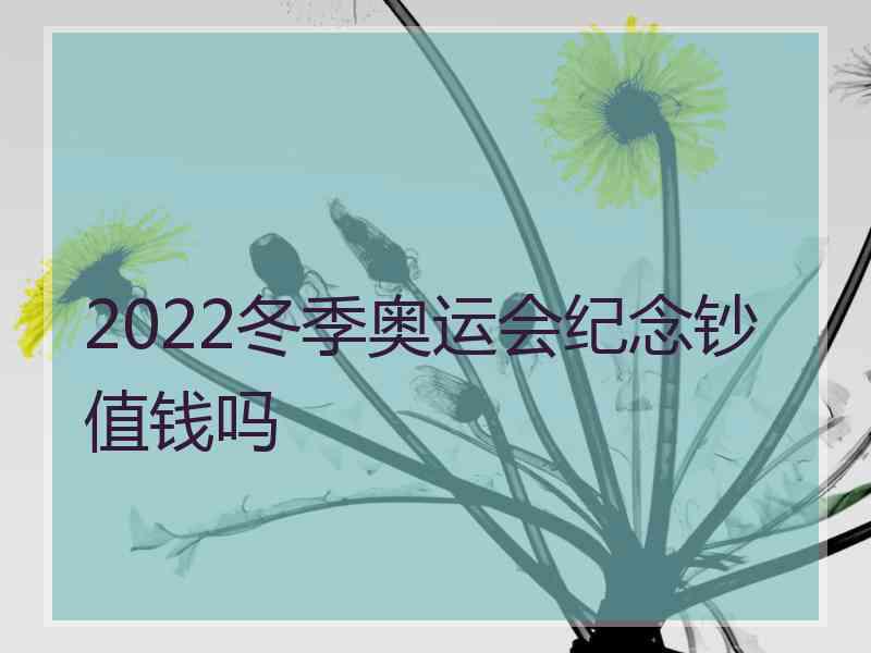 2022冬季奥运会纪念钞值钱吗