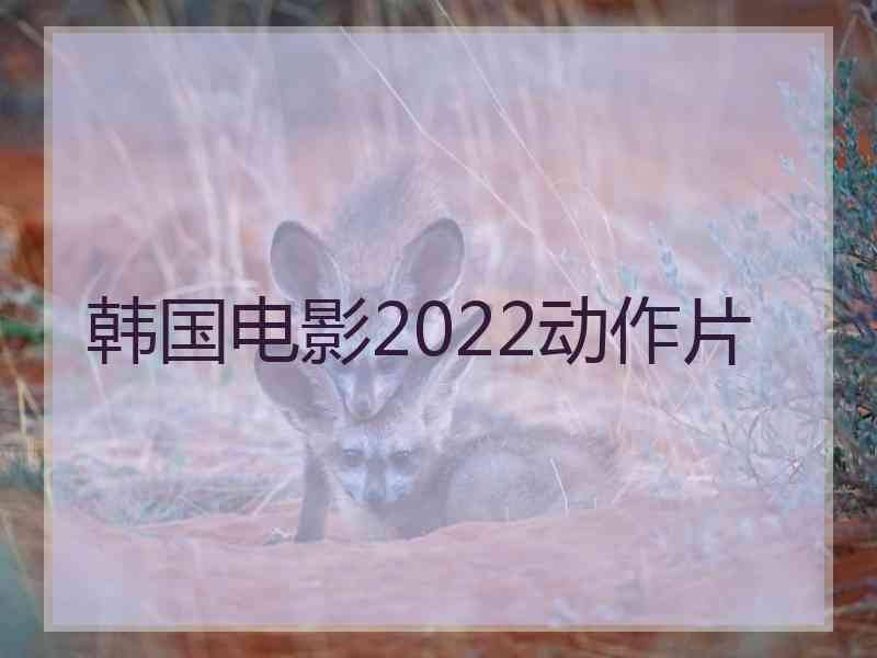 韩国电影2022动作片