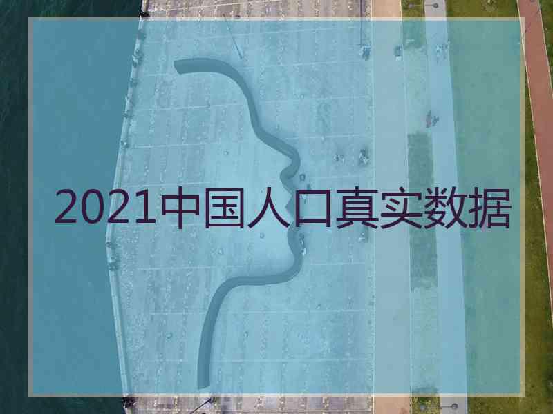 2021中国人口真实数据