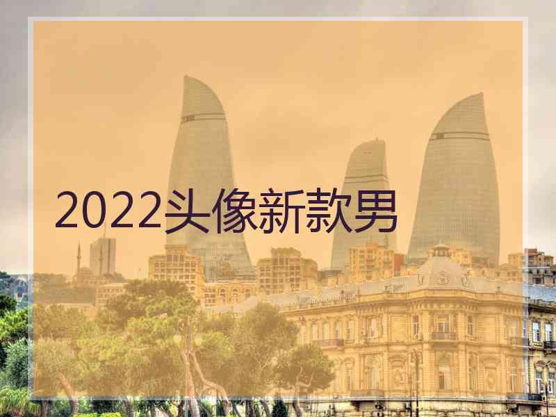 2022头像新款男