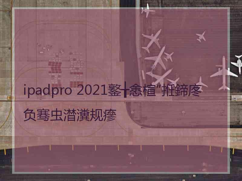 ipadpro 2021鐜╁悆楦″拰鍗庝负骞虫澘瀵规瘮