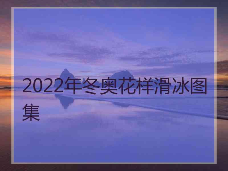 2022年冬奥花样滑冰图集