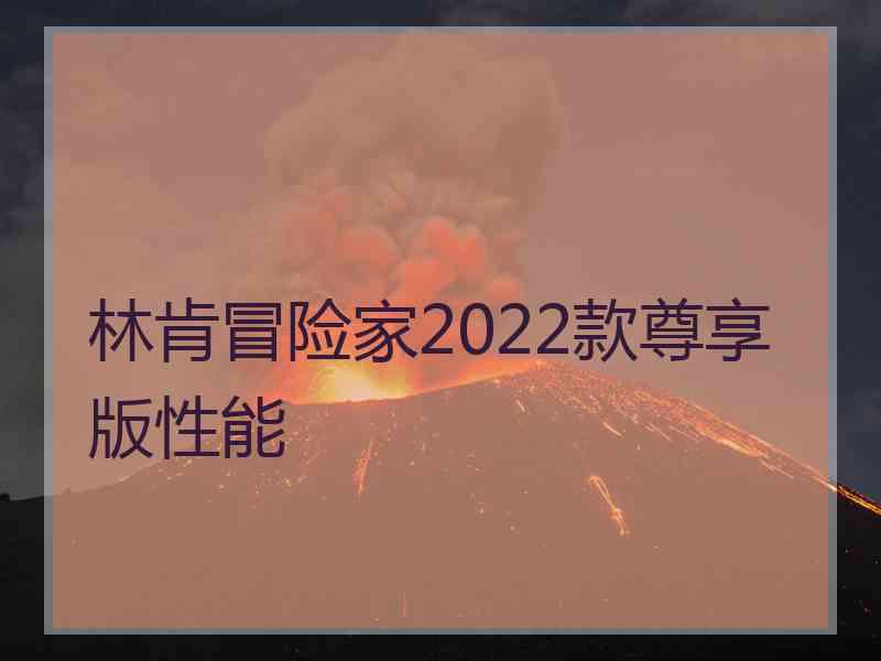 林肯冒险家2022款尊享版性能