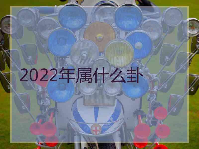 2022年属什么卦