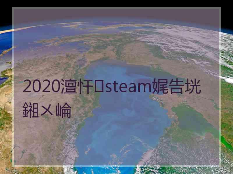 2020澶忓steam娓告垙鎺ㄨ崘