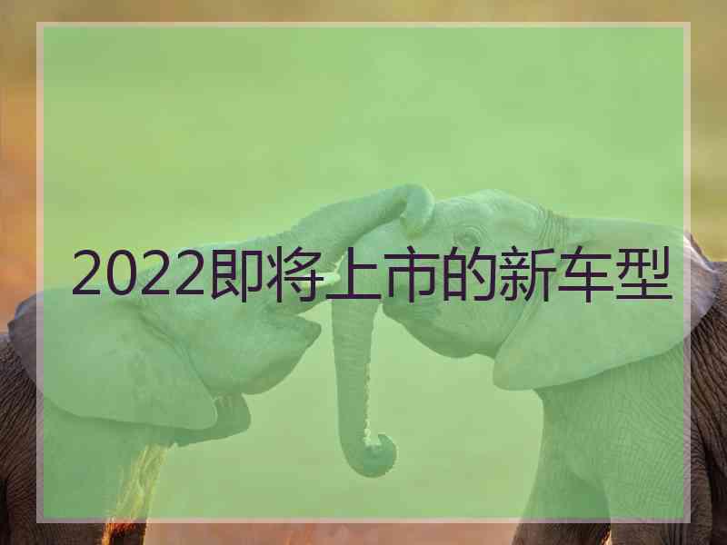 2022即将上市的新车型