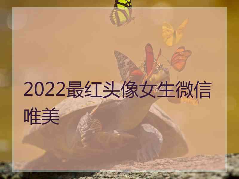 2022最红头像女生微信唯美