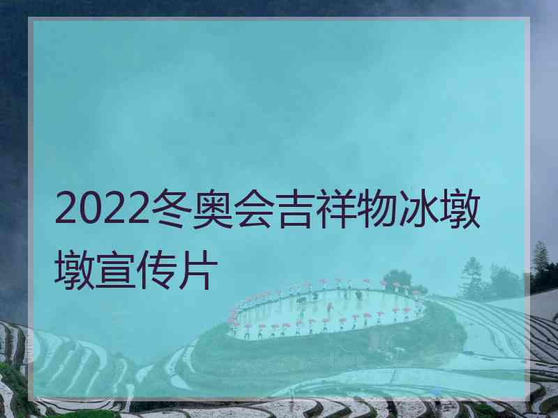 2022冬奥会吉祥物冰墩墩宣传片