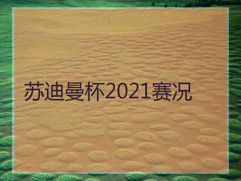 苏迪曼杯2021赛况