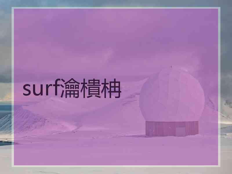 surf瀹樻柟