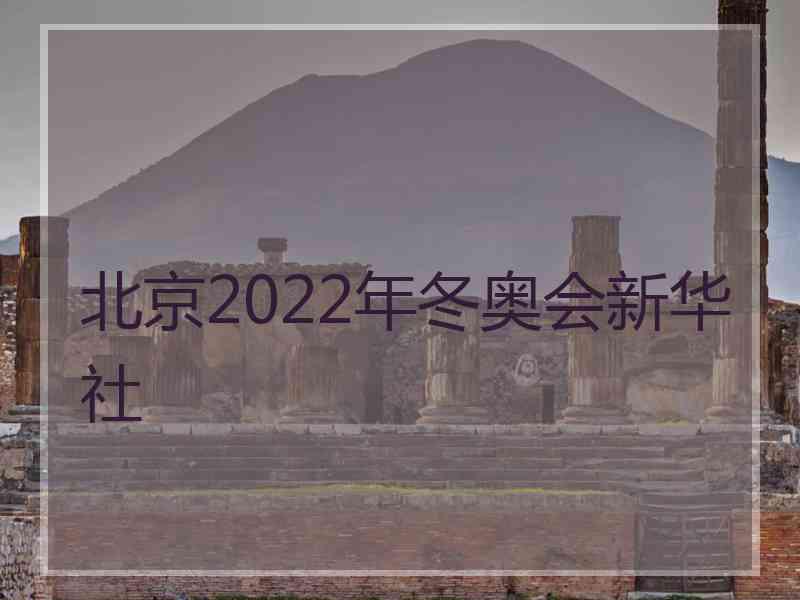 北京2022年冬奥会新华社