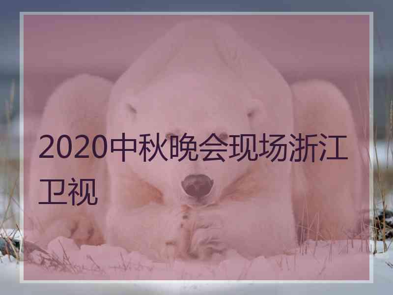 2020中秋晚会现场浙江卫视