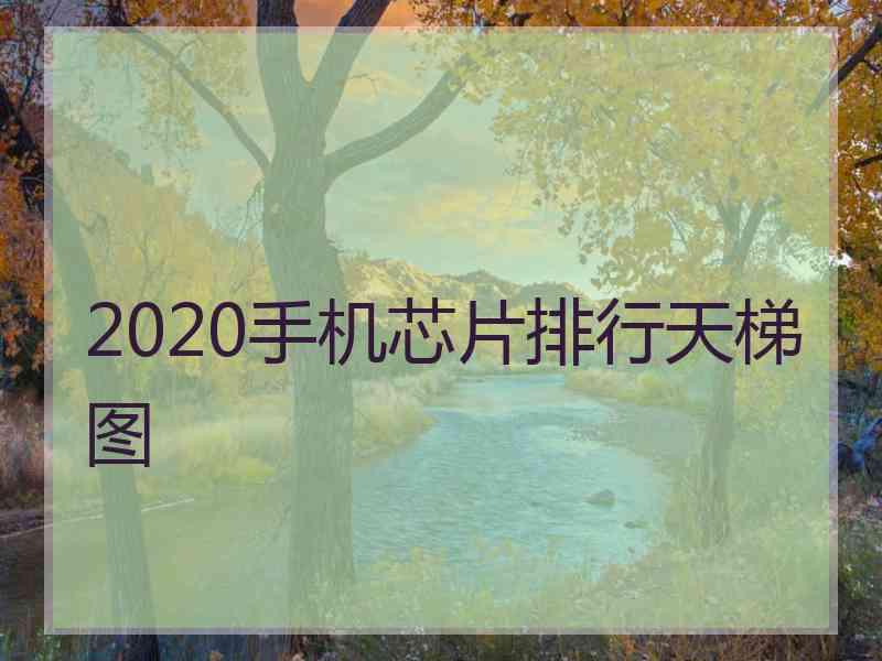 2020手机芯片排行天梯图