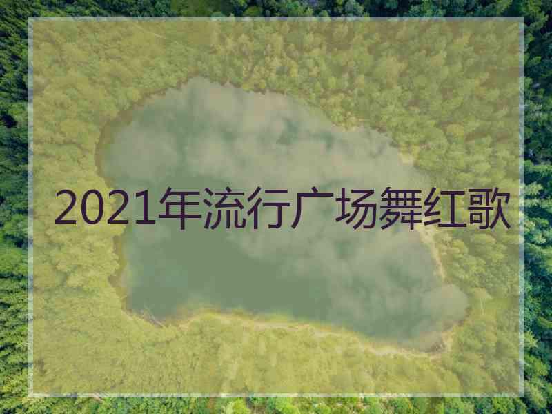 2021年流行广场舞红歌