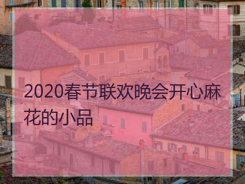 2020春节联欢晚会开心麻花的小品