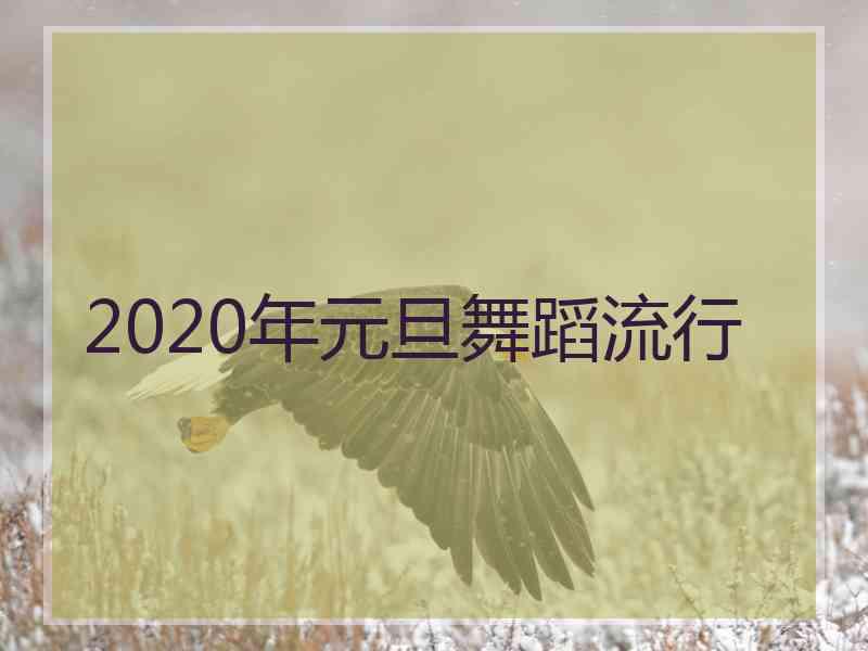 2020年元旦舞蹈流行