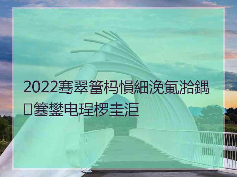 2022骞翠簹杩愪細浼氭湁鍝簺鐢电珵椤圭洰