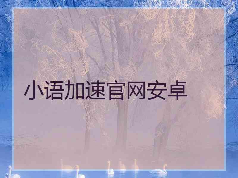 小语加速官网安卓