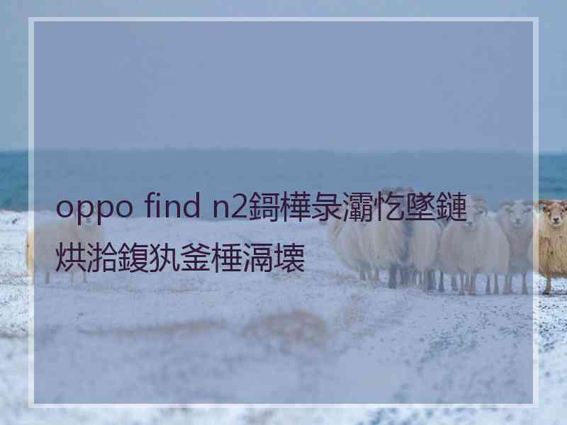 oppo find n2鎶樺彔灞忔墜鏈烘湁鍑犱釜棰滆壊