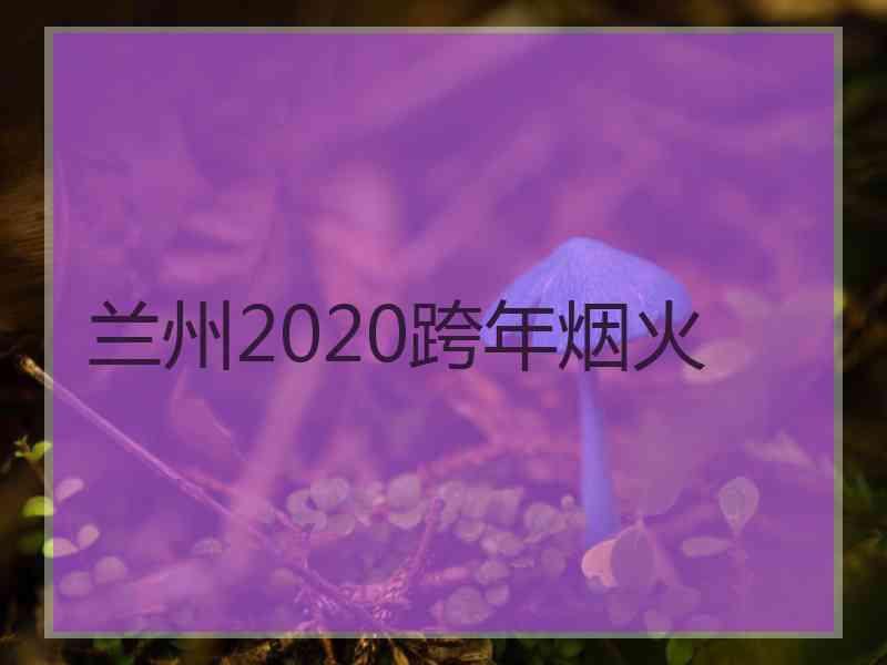 兰州2020跨年烟火