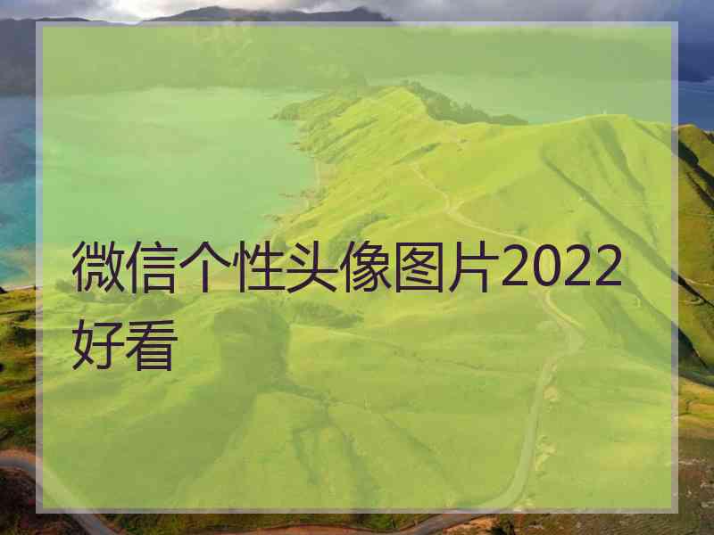 微信个性头像图片2022 好看