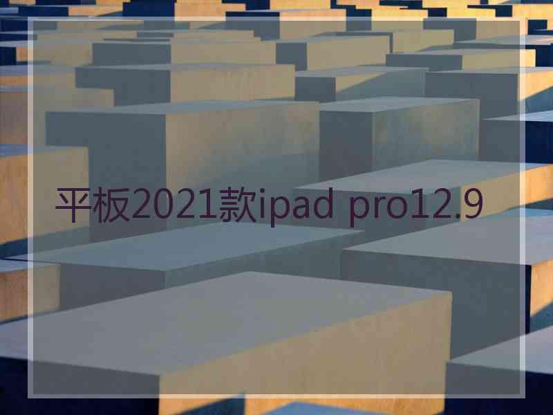 平板2021款ipad pro12.9