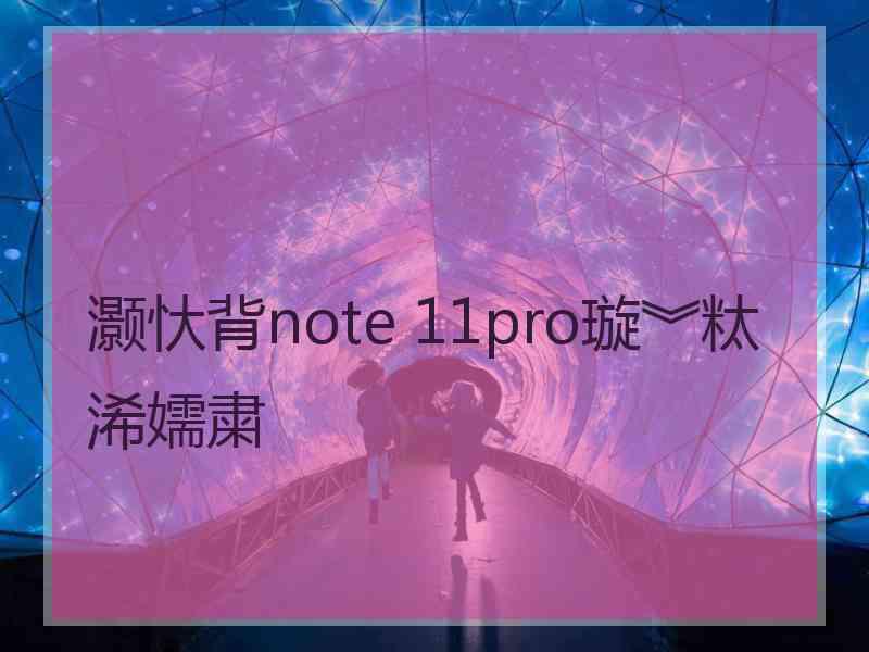 灏忕背note 11pro璇︾粏浠嬬粛