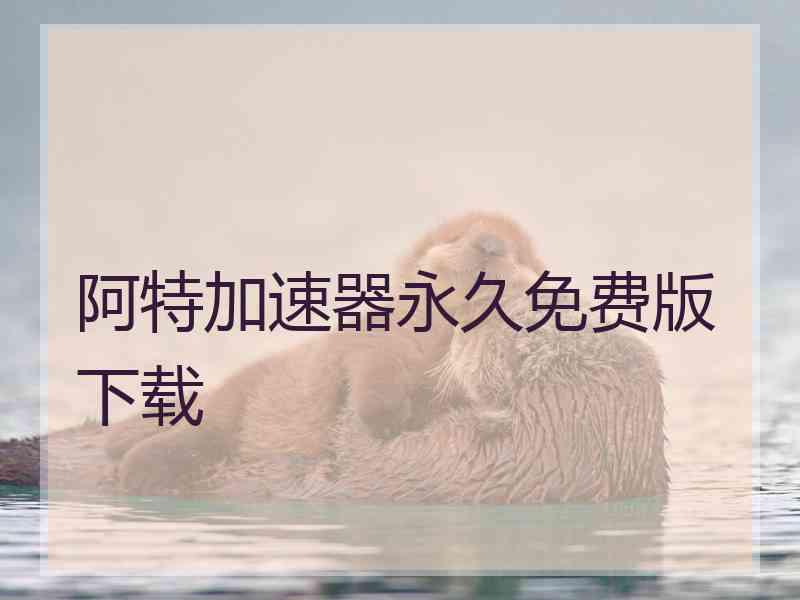 阿特加速器永久免费版下载