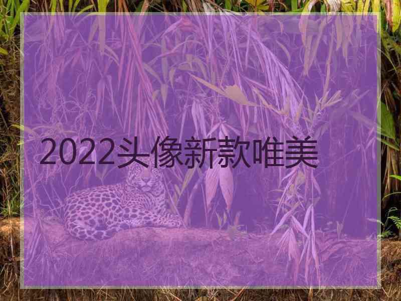 2022头像新款唯美