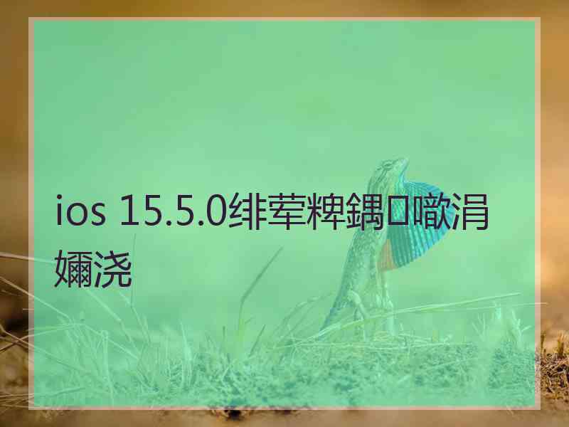 ios 15.5.0绯荤粺鍝噷涓嬭浇