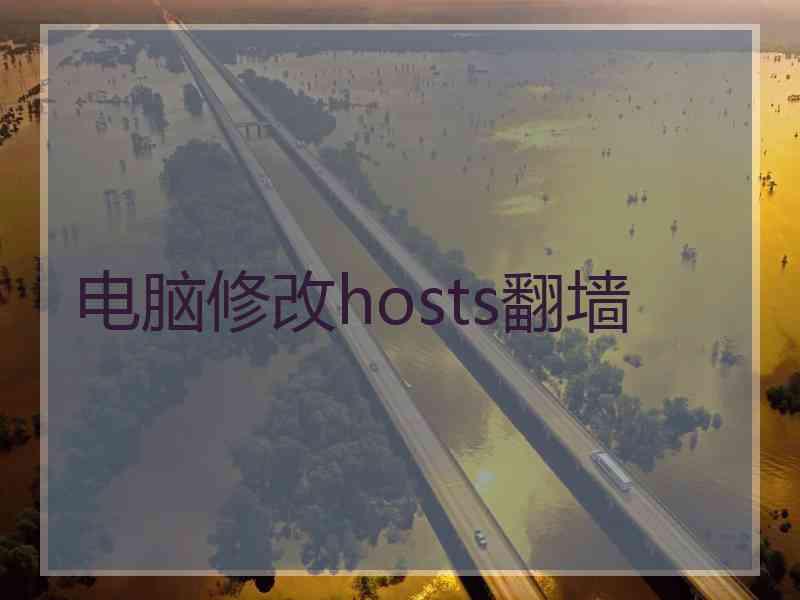 电脑修改hosts翻墙