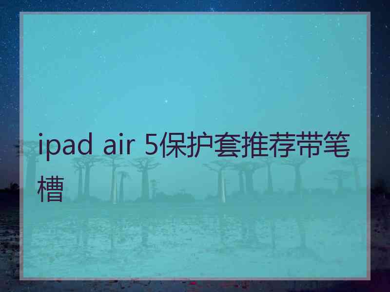 ipad air 5保护套推荐带笔槽