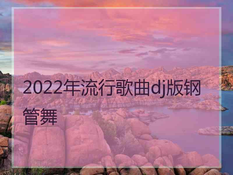 2022年流行歌曲dj版钢管舞