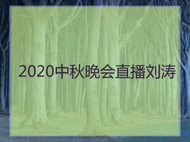 2020中秋晚会直播刘涛