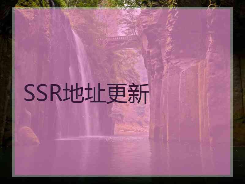 SSR地址更新