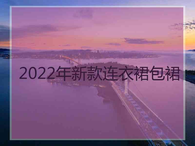 2022年新款连衣裙包裙