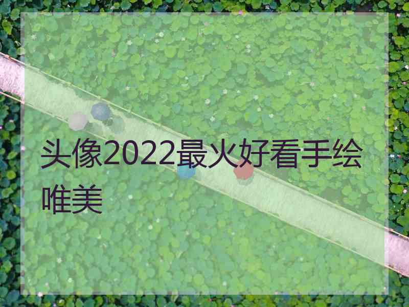 头像2022最火好看手绘唯美