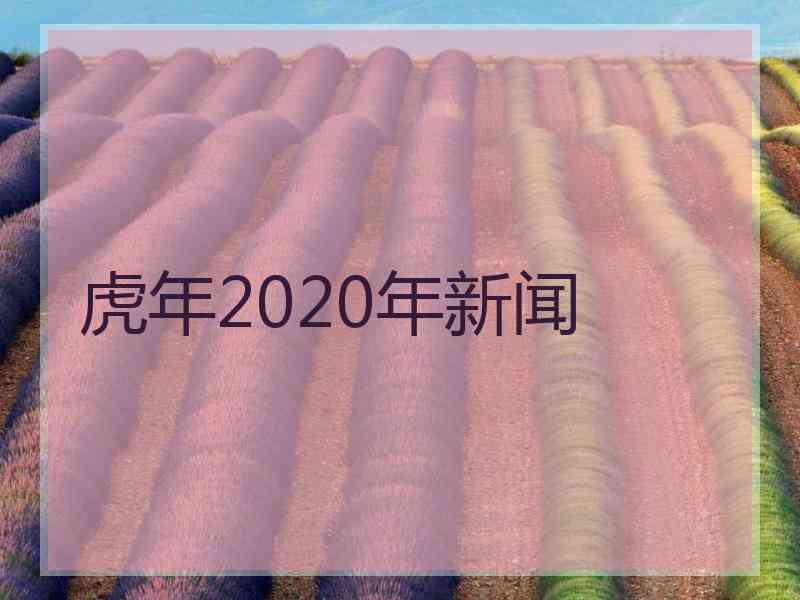 虎年2020年新闻