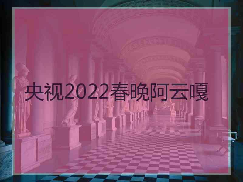 央视2022春晚阿云嘎