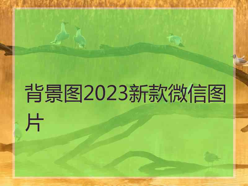 背景图2023新款微信图片