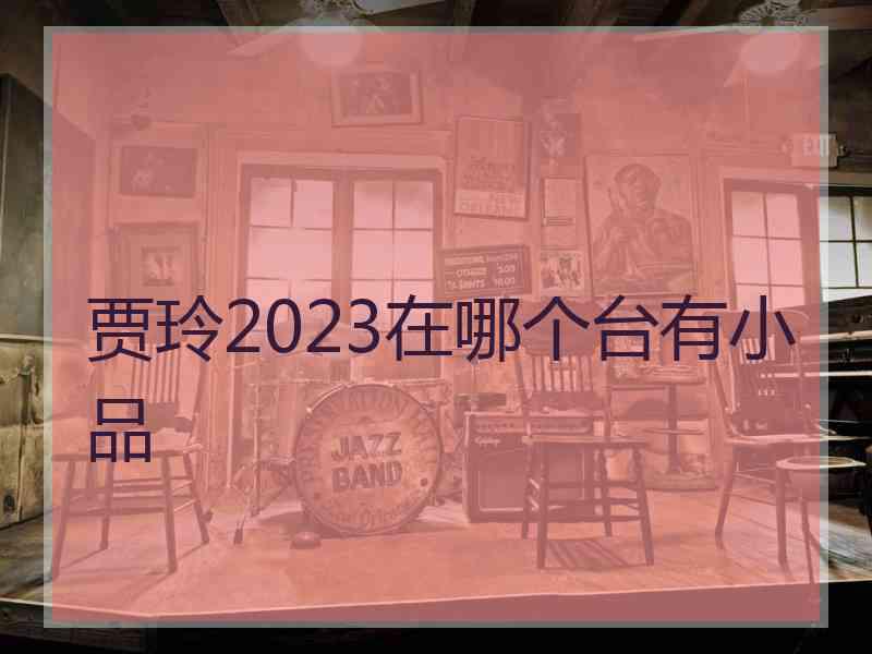 贾玲2023在哪个台有小品