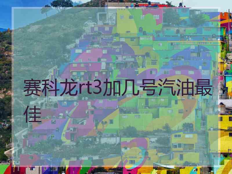 赛科龙rt3加几号汽油最佳