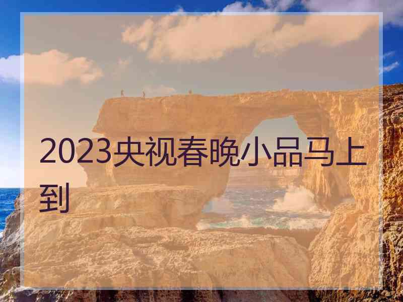 2023央视春晚小品马上到