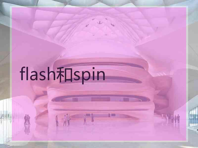 flash和spin