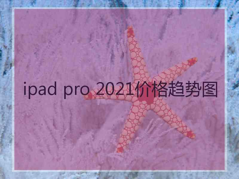 ipad pro 2021价格趋势图