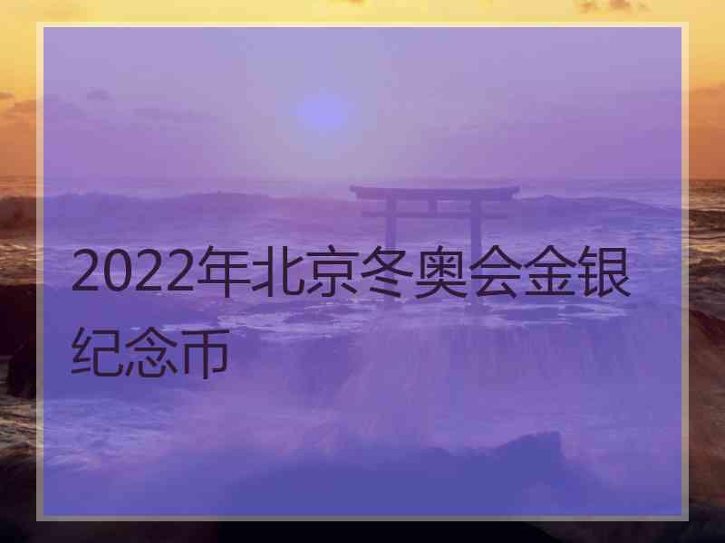 2022年北京冬奥会金银纪念币